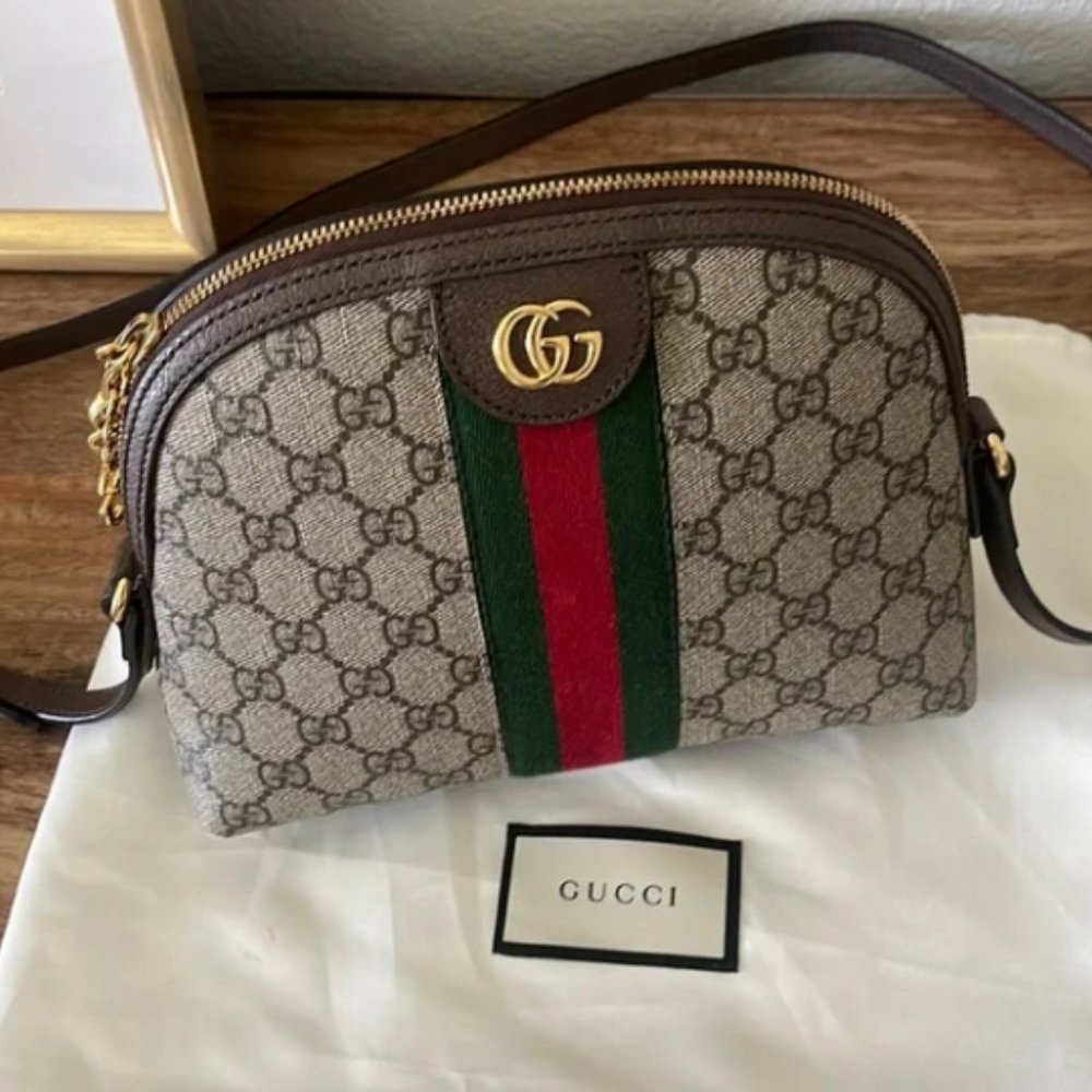 GUCCI Ophidia GG small shoulder bag